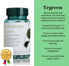 2-PACK Nu Skin Nuskin Pharmanex Tegreen 97 120 Caps NEW-STOCK 05/2026