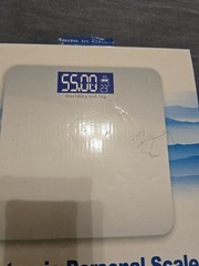 Electronic Scale For Body Weight (Battery NOT Included) Max 180 Kg/397 lb.