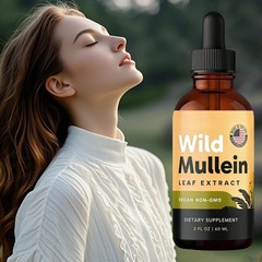 RESPICLEAR All-Natural Mullein Drops With Ginger & Lemon suitable for Lung Clean
