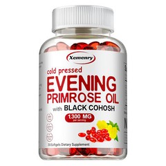 Evening Primrose Oil 1300mg – GLA, Black Cohosh, Anti-aging, Menopause Support