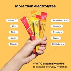 Sugar-Free Electrolyte Packets – 10 Servings of Hydration Anytime, Anywhere