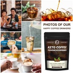 2*Keto Coffee Powder – Weight Loss Burn Fat Soft Drinks Appetite Suppressant 50g