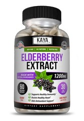 3X 60 count Immune Support, Elderberry capsule, Daily Immune and Antioxidants