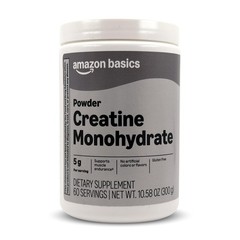Amazon Basics Creatine Monohydrate Powder, 10.58 oz, Ounce (Pack of 1)