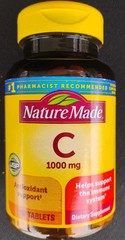 Nature Made Vitamin C 1000 mg (100 Tablets) Exp Date 06/2025