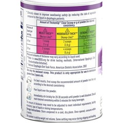 Thicken up Clear Instant Food & Drink Thickener, Tasteless & Odorless Thickener