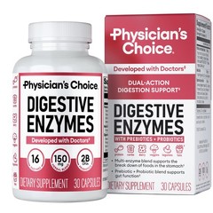 Physician’s CHOICE Digestive Enzymes for Bloating & 30 Count (Pack of 1)