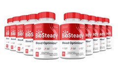 Bio Steady Capsules, Max Strength Formula, BioSteady Supplement (10 pack)