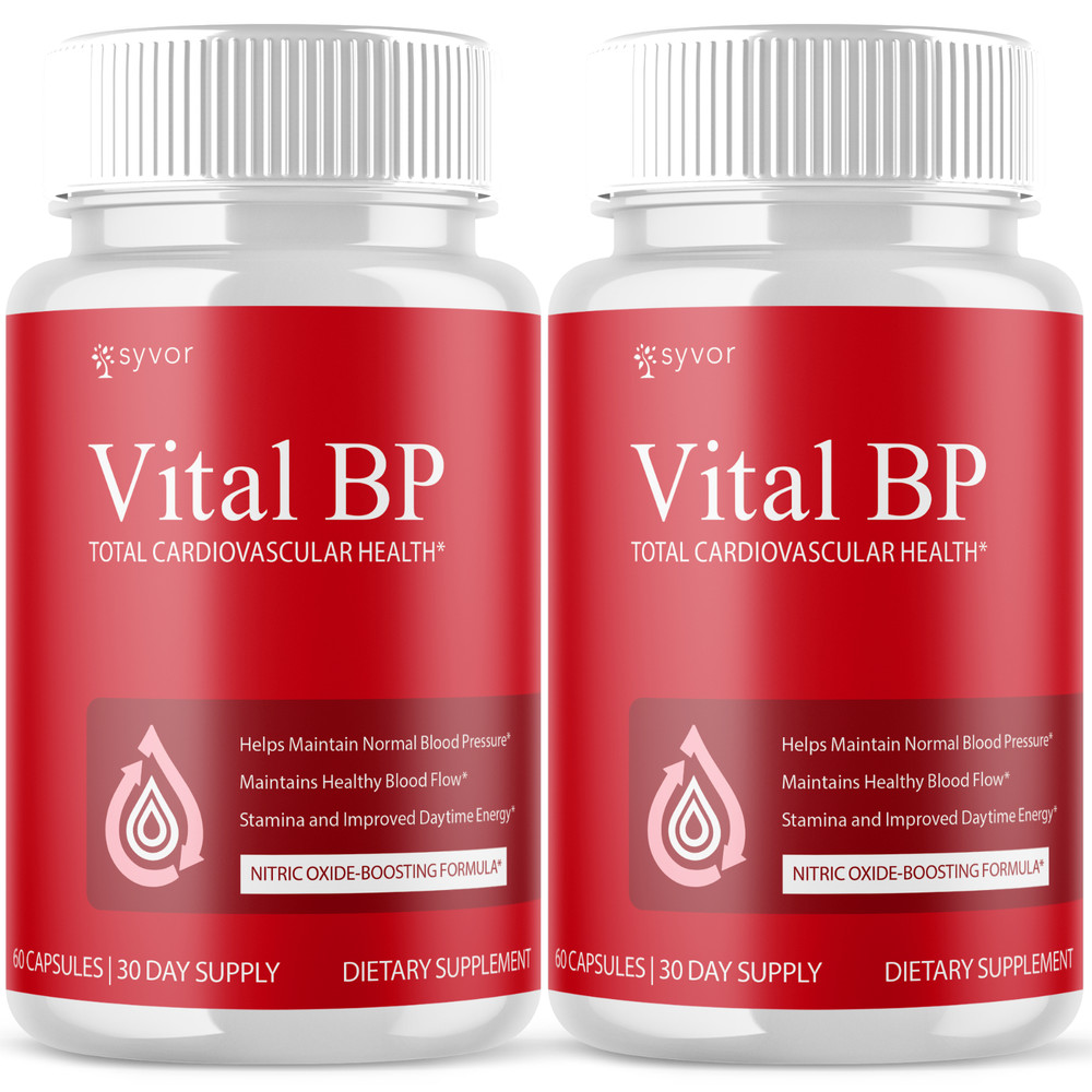 (2 Pack) Vital BP Advanced Blood Support Vitamin Formula VitalBP 120 Capsules