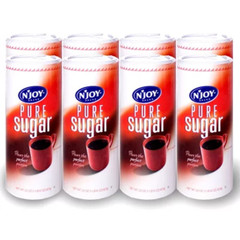 N’Joy Pure Sugar – 22 oz. Containers, 8 Pack – Premium Sweetener
