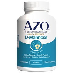 D-Mannose Urinary Tract Support – Cleanse, Flush & Protect, Non-GMO, 120 Caps