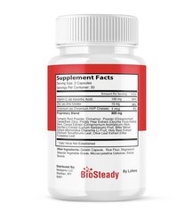 Biosteady Capsules Blood Optimizer Bio Steady Regulate Blood Sugar Levels (60ct)