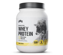 Levels Grass Fed Whey Protein Vanilla Bean 1.48lb 24g Protein No Artificial