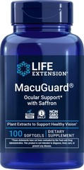 Ocular Support Supplement with Saffron – 100 Softgels for Eye Health & Vision