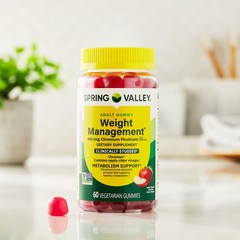 3 Pack Weight Management Gummies Chromium 400mcg 60ct Apple Flavor