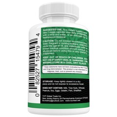 Bergamot Vegetarian Capsules 1400 mg, Balances Blood Circulation, Antioxidant