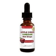 Ultimate Apple Cider Vinegar Diet Drops Weight Loss Burn Fat Free Ship
