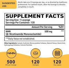 Enprotess Sublingual NMN 500mg 120 Lozenges