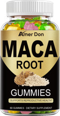60 Maca Root Gummy | Libido | Energy Testosterone Booster Sexual Health Stamina