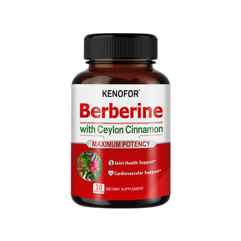 Berberine Capsules Support Immune Function Health Antioxidants 30-120 Pills