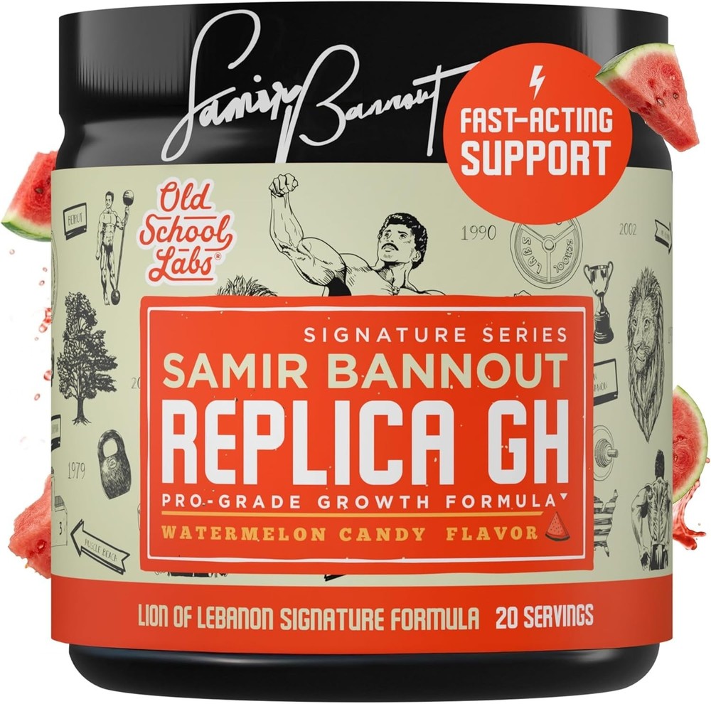 Samir Bannout Replica GH pro grade growth formula 265 grams New BB 6-2026 -RK9