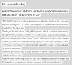 Esthe Pro Labo MO ZYME Matcha Enzyme Drink 30 Sticks Japan Algae Euglena JAPAN