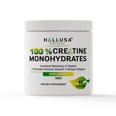 CREATINE Monohydrate Powder – Muscle Development, Enhanced Strength – 60 Serving