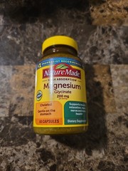 Nature Made Magnesium Glycinate 200mg 60 Capsules Dietary Supplement (C067)
