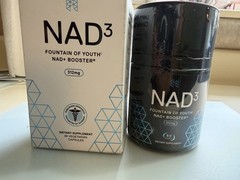 NAD3 Fountain of Youth NAD+ Booster 312mg 60 Vegetarian Capsules Sealed New