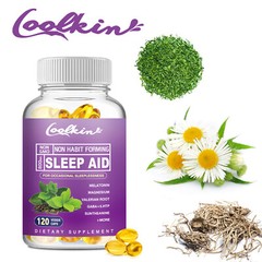 Sleep Aid – 5-HTP,Melatonin-Improve Sleep Quality, For Anxiety,Stress,Relaxation