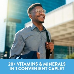 Multivitamin for Men | 100 Caplets | One a Day | Non-GMO | by Nature’s Truth