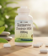 Glucosamine Chondroitin & MSM 2000mg Serving -, Bones Joint Support Pill Capsule