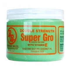 Bronner Brothers Super Gro Double Strength Regular 00210 6oz (1 pc)