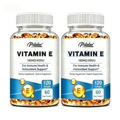 Vitamin E 240pcs – Wrinkle Reduction, Skin Firming, Hair, Nails & Eyes Health
