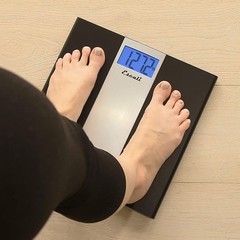 Ultra Slim Digital Bathroom Scale for Body Weight Bath Scale High Capacity of…