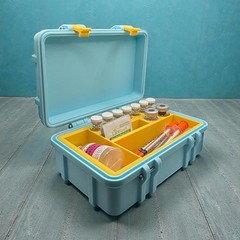 Peptide Vial case storage, Syringe Holder and Vials Organizer for 3ml, 5ml And