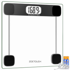 Digital Bathroom Scale by – 400Lb Capacity Accurate Body Weight Weighing Scale