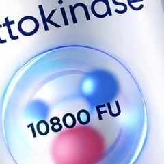 Nattokinase 10800 FU Bio-organic Vegan Dietary Supplement 60 Capsules