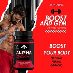 (5 Pack) Alpha Thrust Capsules for Men, Advanced Performance Supplement 300ct