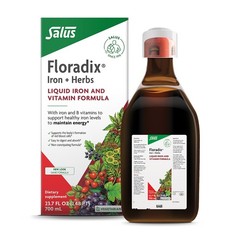 Floradix Iron & Herbs – Liquid Herbal Supplement for 23.7 Fl Oz (Pack of 1)