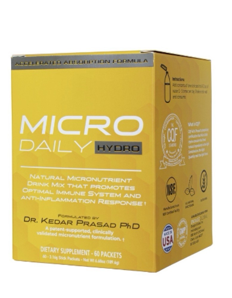 Micro Daily Hydro Military Micro Nutrient Formulation MMF Multivitamin 60 Ct.