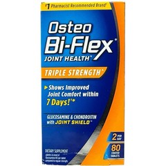 (5) Osteo Bi-Flex Advanced Triple Strength Glucosamine Chondroitin 80 Ct 6/2026+