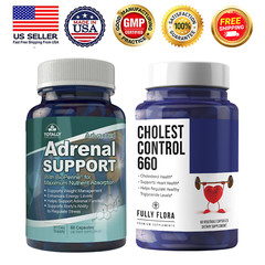 Adrenal Support Weight Management and Cholesterol Control 660 Heart Supplement