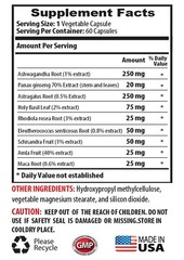 adaptogenic herbs – ADAPTOGEN PREMIUM COMPLEX – natural stress relief 1B