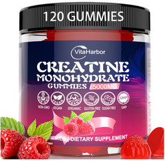 Creatine Monohydrate Gummies 5000mg for Men & Women, Organic Pure Creatine Gummi