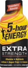 5-Hour Energy Extra Strength Sugar Free Strawberry/Banana 1.93 oz. ( Pack of 12)