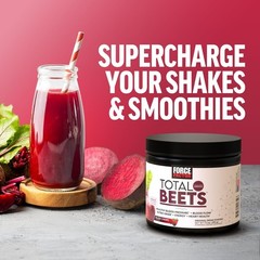 Force Factor Total Beets Circulation Superfood Beet Root Powder Nitric Oxide