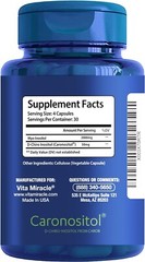 Inositol Supplement Myo-Inositol & D-Chiro Inositol Capsules 2000mg 40:1 Ratio