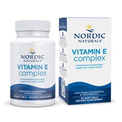 Nordic Naturals Vitamin E Complex – Mixed Tocopherols & Tocotrienols, 30 Count