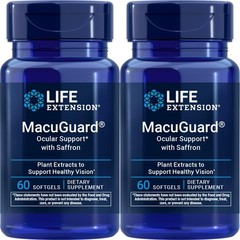 Ocular Support Supplement with Saffron – 120 Softgels, Eye Health Formula